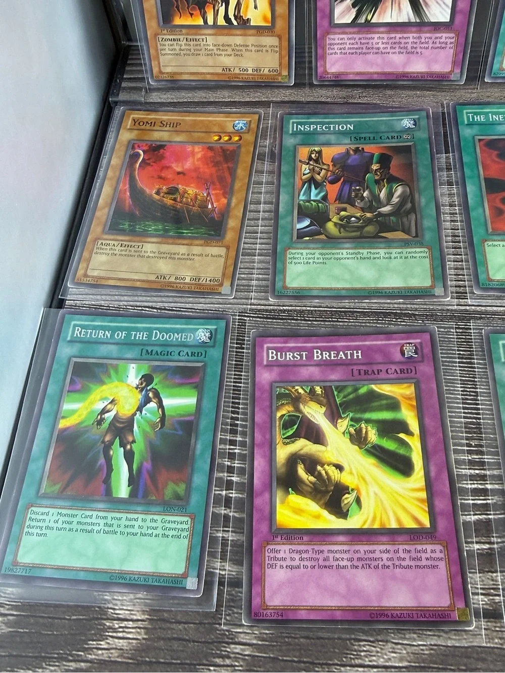 Vintage YuGiOh Lot of 20 Cards – Monsters/Spells/Traps Early Era LP
